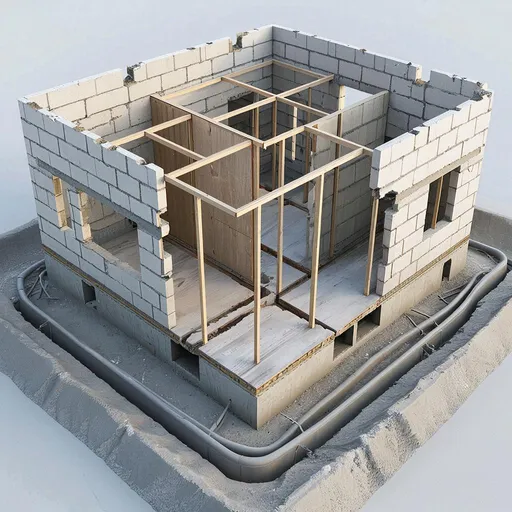 планировка домов из газоблока