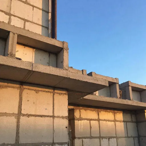 коробка дома из газоблока